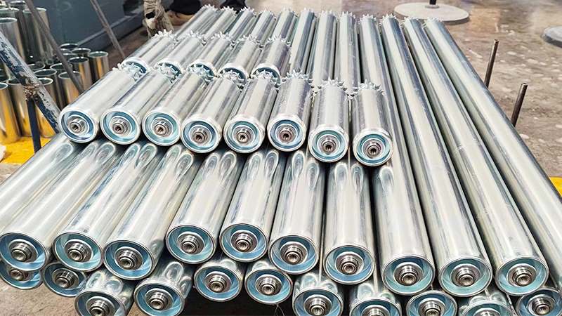 浙江無動力滾筒，湖州車制輥筒，上海轉彎輸送輥筒