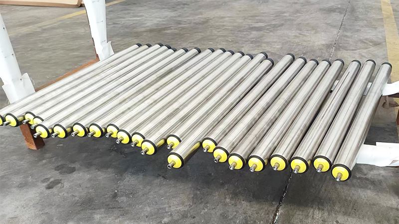 浙江積放輥筒，湖州無動力錐套滾筒，江蘇滾筒輸送機