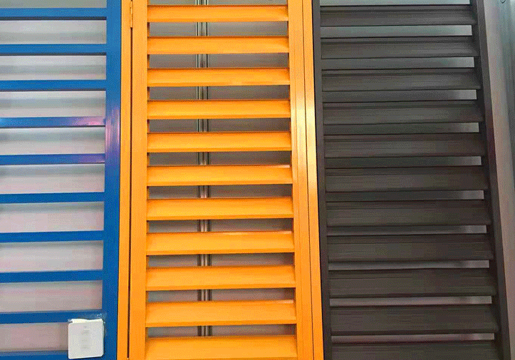 管道井通風鋁百葉窗河北任丘生產廠家