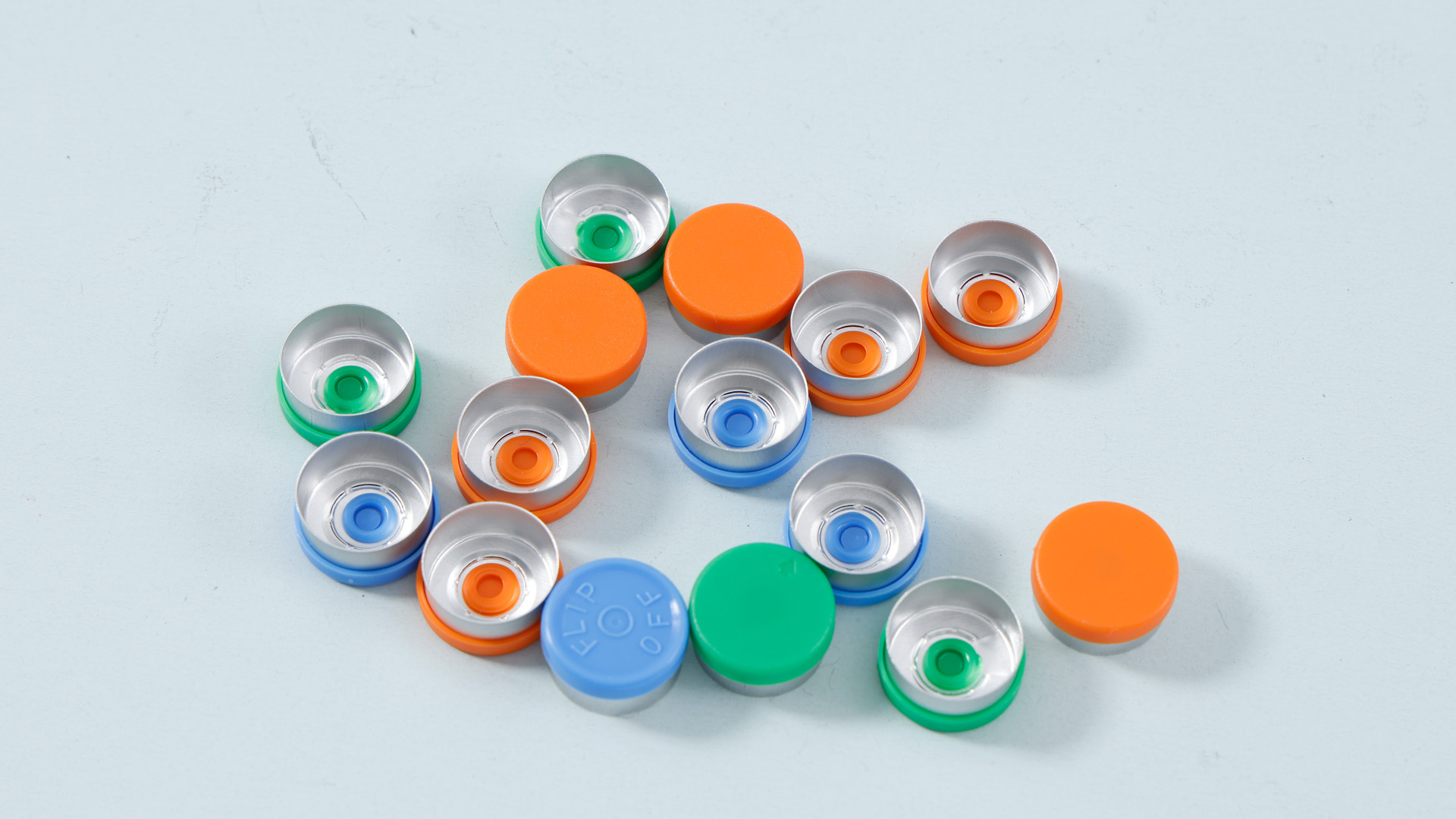 28mm扭斷鋁蓋 旋壓式藥瓶蓋 上海久正