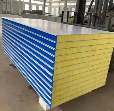 雙層機制彩鋼巖棉板貨源蟲足
