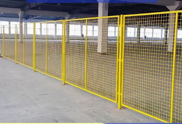 倉庫車間隔離網工廠隔斷網鐵絲網隔離護欄網移動護欄