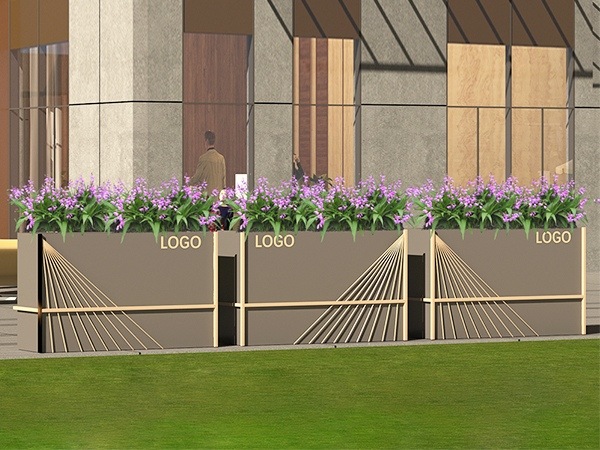 湖州花箱,上海高架橋花箱,浙江護欄花箱,杭州公園椅