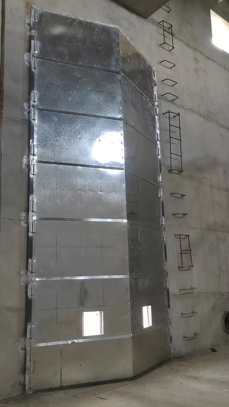 倉(cāng)儲(chǔ)糧庫(kù)專(zhuān)用保溫?fù)跫Z門(mén)河北生產(chǎn)廠家