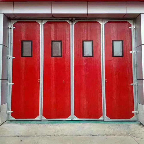 救火車工業(yè)門，消防卷簾門，消防折疊門，任丘消防門生產(chǎn)廠家