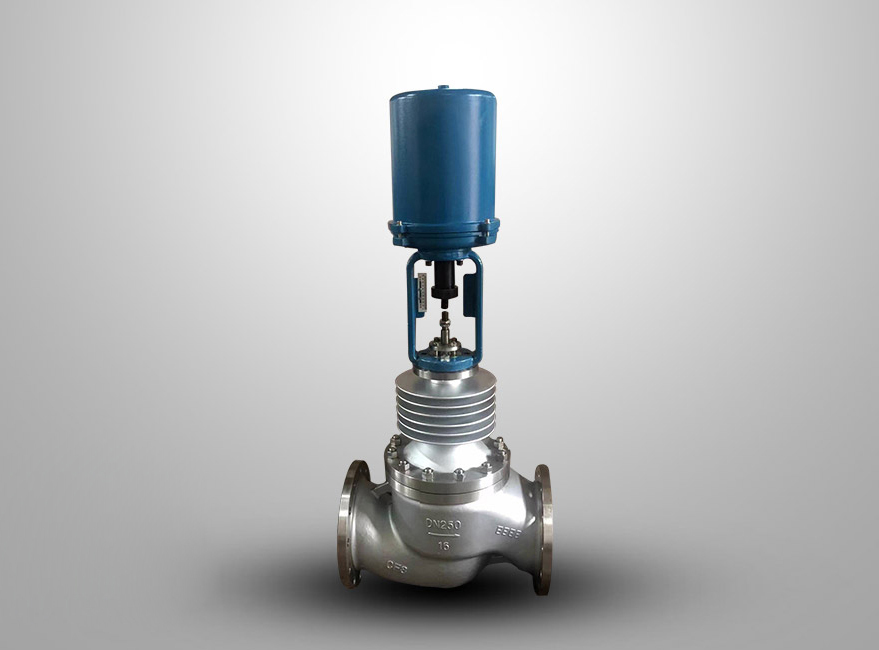 法蘭電子式電動單座調節閥 ZDLP電動單座調節閥