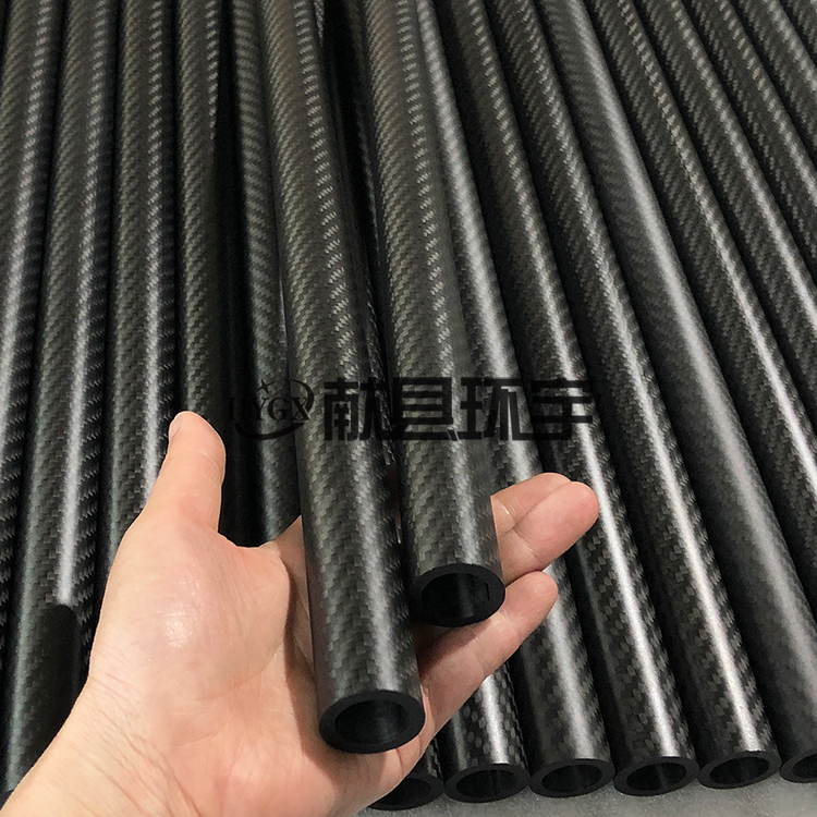 碳纖維圓管空心管 3K 平紋斜紋 航模車架機械支撐桿