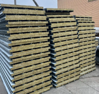 ?廠房車間專用彩鋼巖棉復合板,防火保溫更耐用