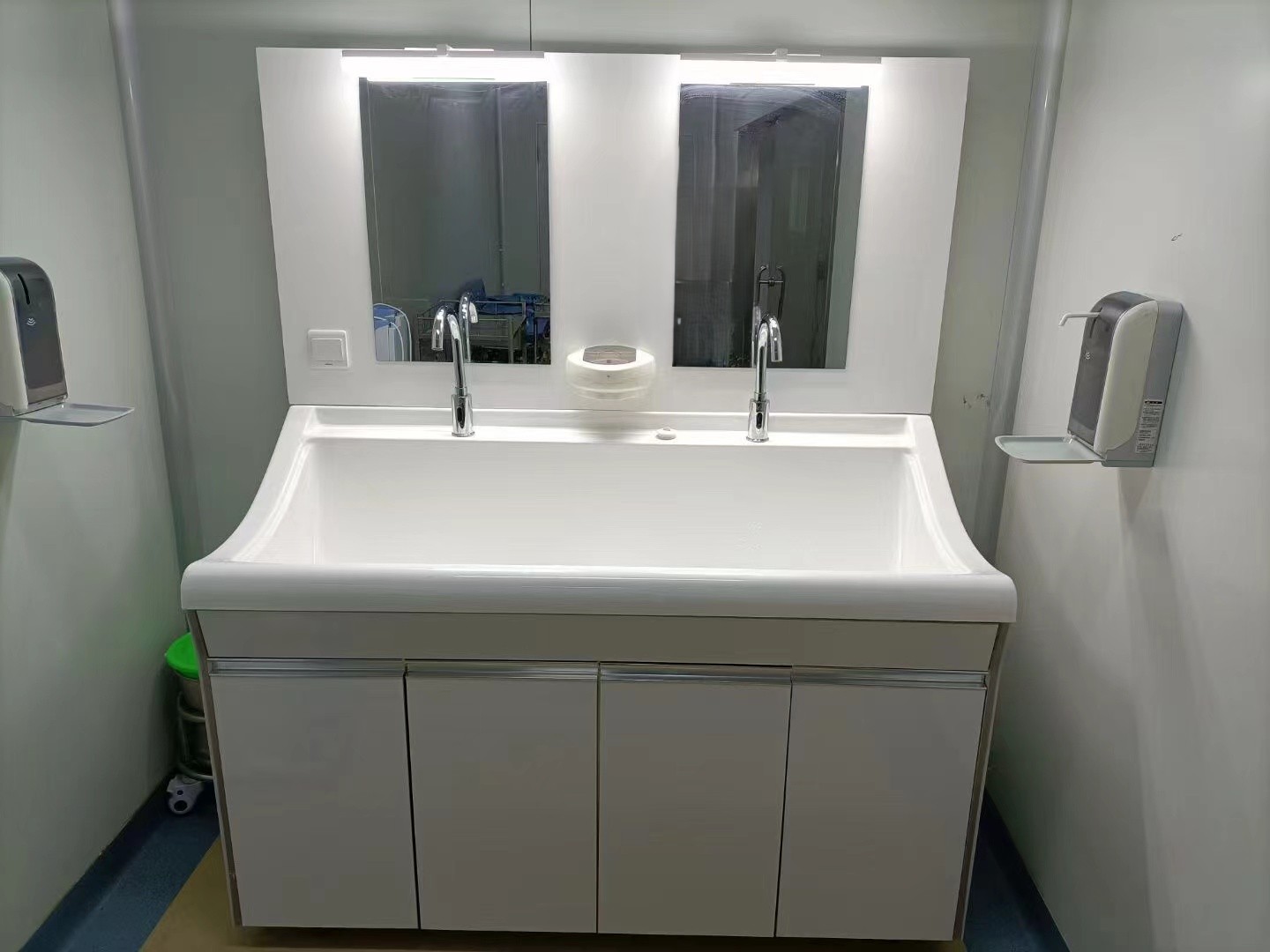 高分子洗手池 醫院用感應式實驗室刷手池